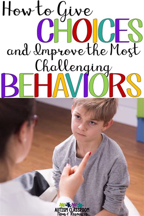 Echolalia, or the repetition of sounds, words, or phrases, is a common verbal behavior characteristic of autism, according american speach and hearing association (asha). How to Give Choices and Improve the Most Challenging ...