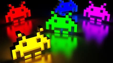 Space Invaders Minimalist Wallpapers Wallpaper Cave