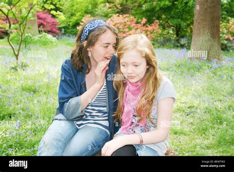 Girls Telling Secrets Hi Res Stock Photography And Images Alamy