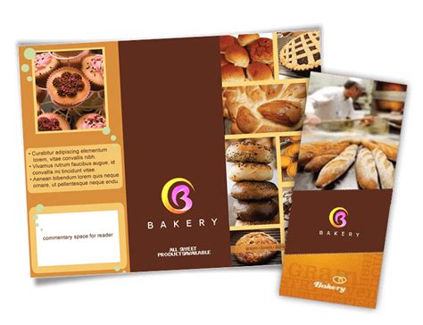 Bakery Brochure Design - Bakery Brochure Template in 2020 | Brochure design, Brochure sample ...