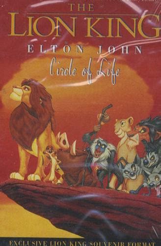 Elton John Circle Of Life Uk Cassette Single 124139