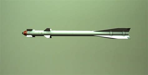 Vympel R60 Missile 3d Model By Simontgriffiths