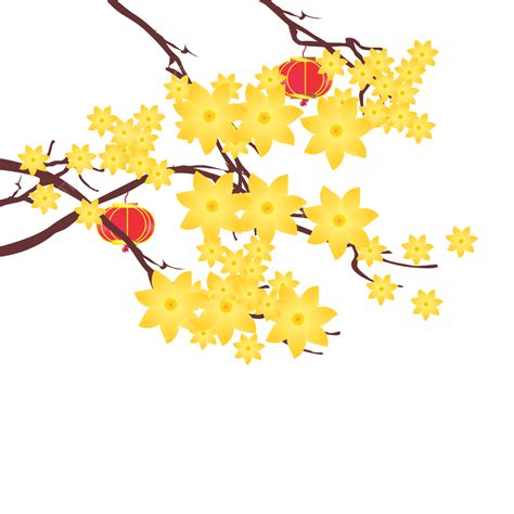 살구 꽃 봄 가지 3d 노란 꽃 봄 살구 꽃 Png 일러스트 및 이미지 에 대한 무료 다운로드 Pngtree