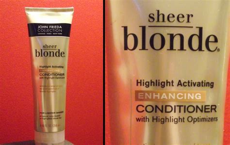 Blog Do Angel Conditioner John Frieda Sheer Blonde Highlight Activating