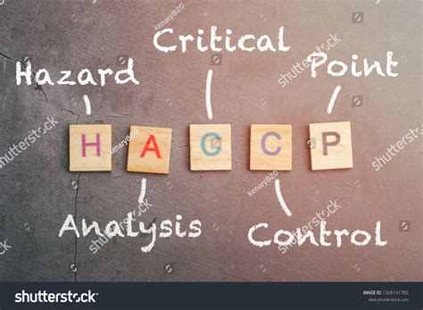 Haccp Hazard Analysis Critical Control Point Stock Photo