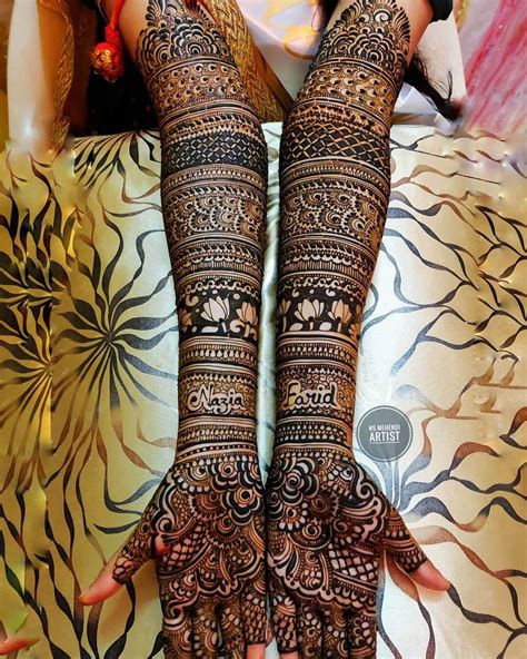 Bridal Mehndi Designs For Front Hand 2022 K4 Fashion