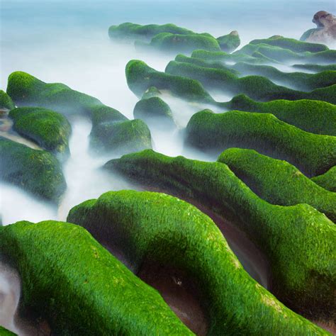 Laomei Green Reef Wall Art Photography