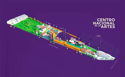 Mapa De La Cineteca Nacional De Las Artes Ubicaci N Y Salas Nts Edomex