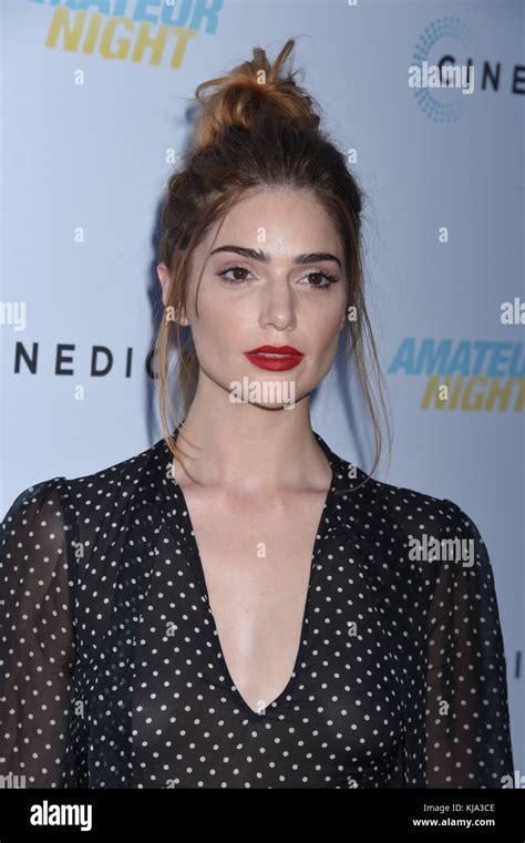 Hollywood Ca July 25 Janet Montgomery Attends The Premiere Of Cinedigm S Amateur Night At