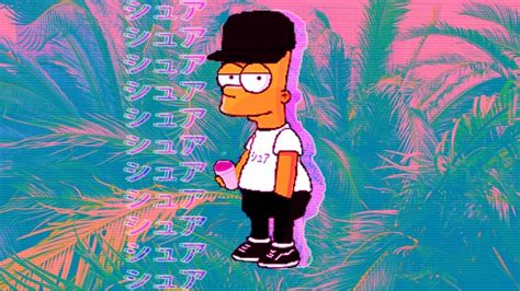 Nba Youngboy As Bart Simpson 1280x720 Download Hd Wallpaper