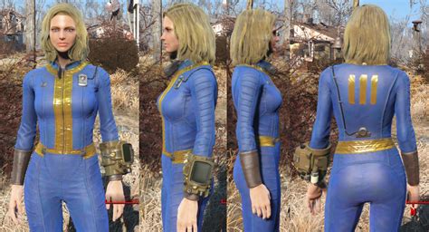Fallout 4 Vault 111 Jumpsuit Reference Female By Robinolsen2011 On