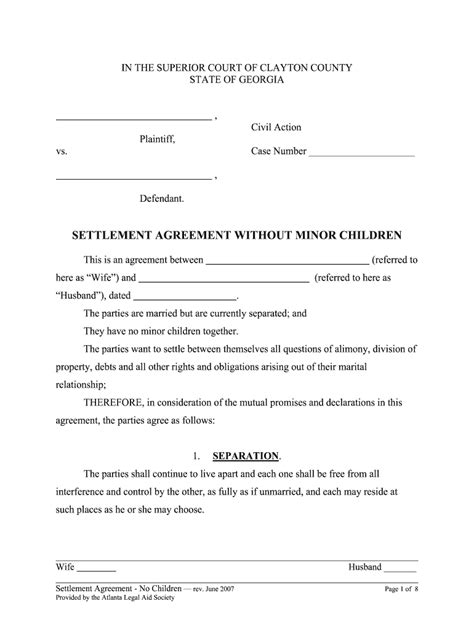 Divorce Paper Template Form Fill Out And Sign Printable Pdf Template Airslate Signnow