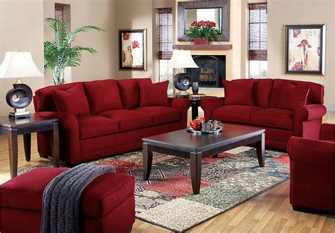 2017 Red Leather Sofas For Charming Warm And Rich Living Spaces Red