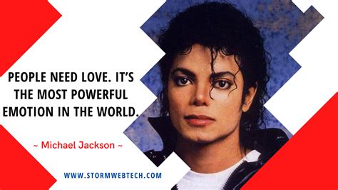 100 Famous Michael Jackson Quotes About Life Love