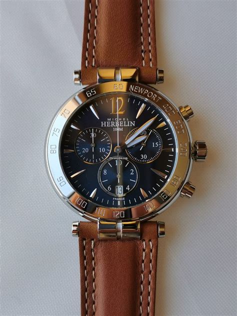 michel herbelin newport 37654 ap15go for 596 for sale from a seller on chrono24