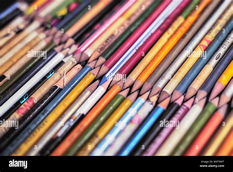 Collection Of Pencils Hi Res Stock Photography And Images Alamy