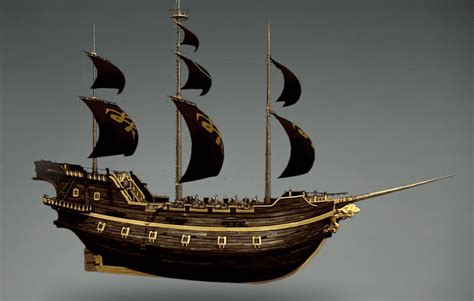 Sea Of Thieves Galleon 3d Model