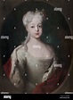 English: Portrait of Luise von Anhalt-Dessau (1709-1732), princess of ...