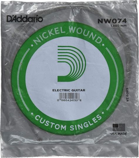 Daddario Nw020 Nickel Wound Electric Guitar Single String