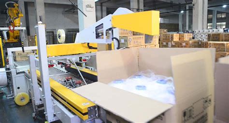 Weighingsealingpackingpalletizing Automated Packaging Production Line