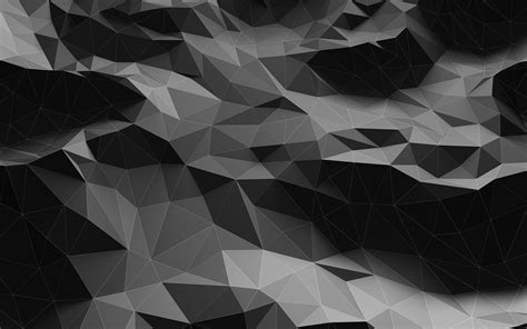 Download Wallpapers Black Geometric Shapes 4k Geometric Patterns