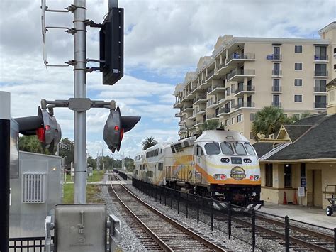 Southbound Sunrail Departing From Kissimmee Station To The Flickr