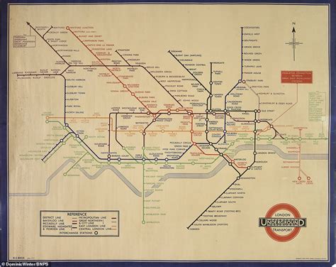 Rare Version Of Harry Becks Iconic Tube Map Emerges For Sale For £