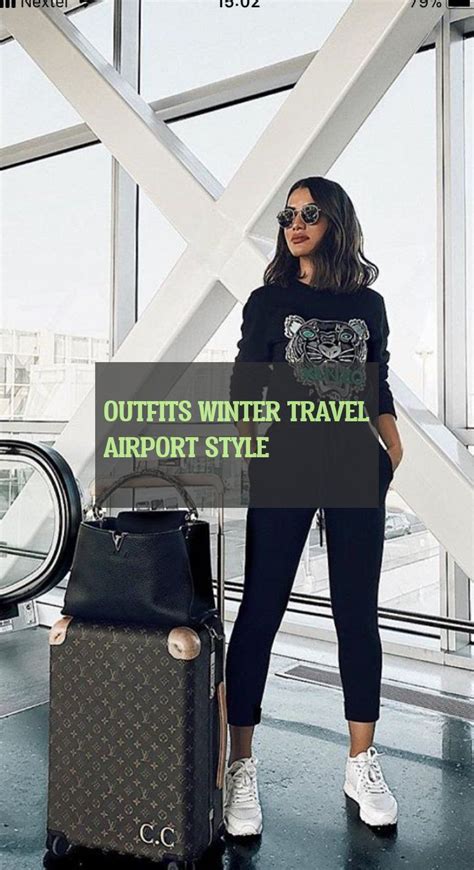 Outfits Winter Travel Airport Style 1242 Winter Travel Outfit