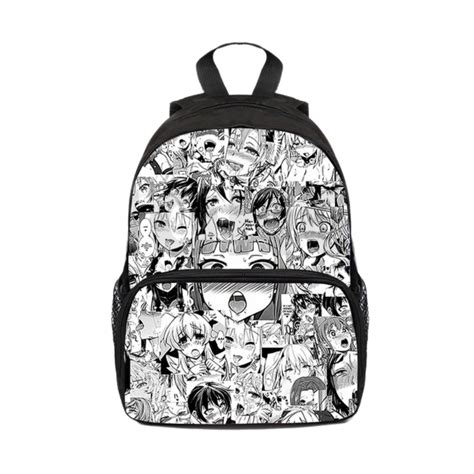 Ahegao Backpacks Sexy Anime Girl School Bag Ahegao Shop