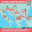 Mi ruta por Los Balcanes en Europa - Infografía Mundukos | Viajar por ...