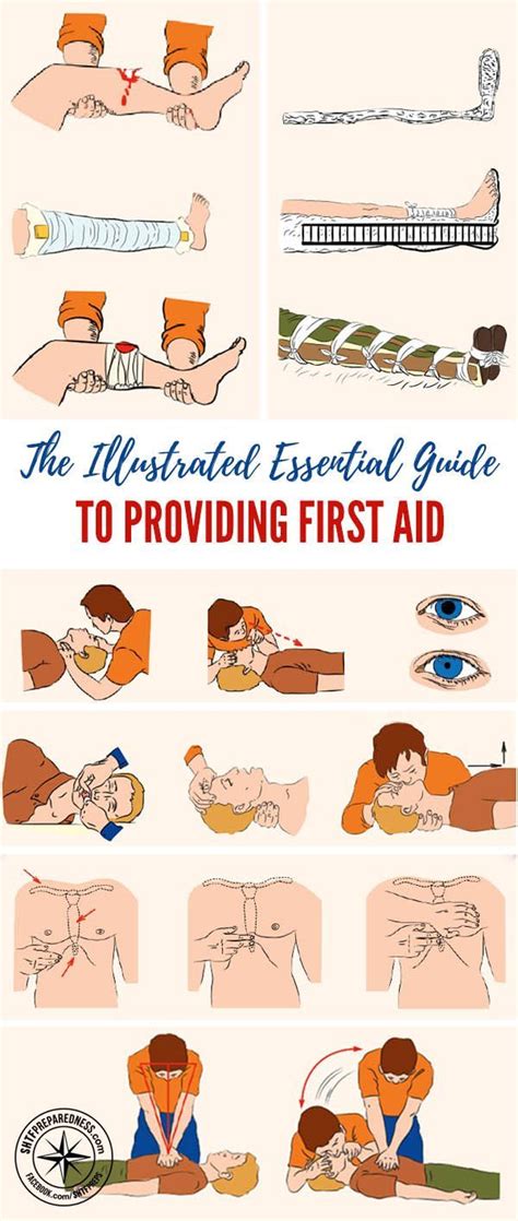 The Illustrated Essential Guide To Providing First Aid First Aid