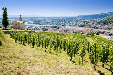 The hermitage hill is nowadays classified as a french national heritage: Tain l'Hermitage cité du chocolat | CroisiEurope