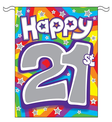Happy 21st Birthday Clip Art Clipart Best