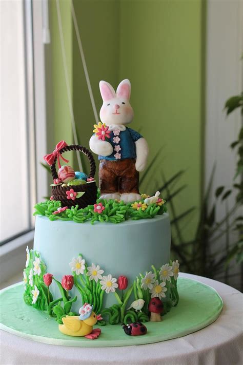 Easter Cake Decorated Cake By Dimis Sweet Art Cakesdecor