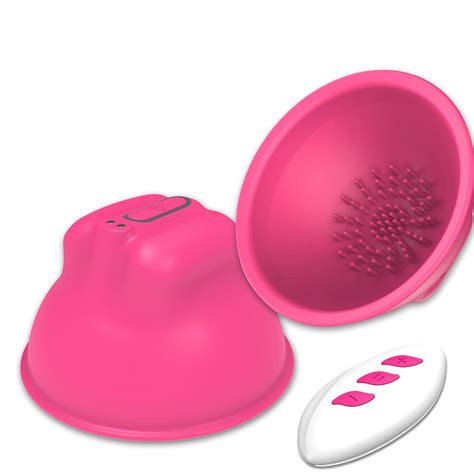 Fidech Nipple Suction Vibrator Massager Sex Toys For Women Remote