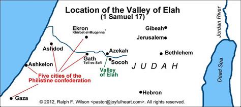 Valley Of Elah Location Gilbert House Ministries