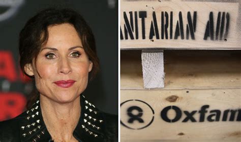 Oxfam Sex Scandal Latest Minnie Driver Resigns As Charity