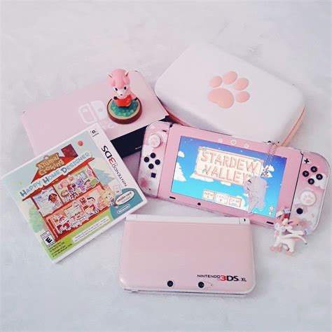 Pink Games Nintendo Switch Accessories Ninten