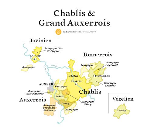 Les Vins De Bourgogne La Carte Des Vins S Il Vous Pla T