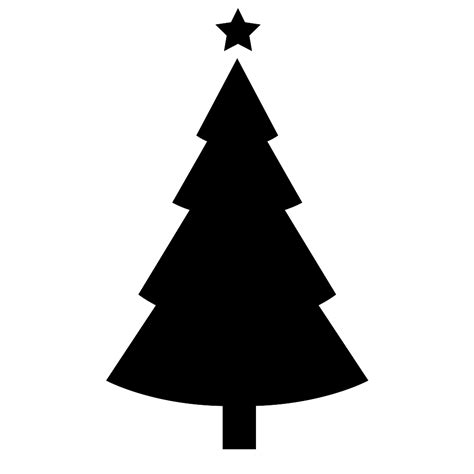 Download Free Christmas Tree with Ornaments and a Star Vector Icon ...