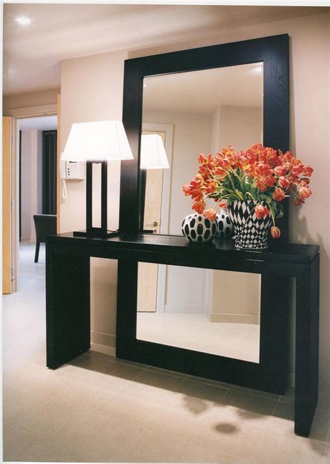 20 Entry Way Table With Mirror