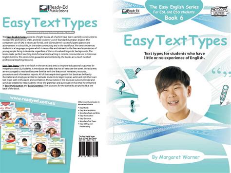 Easy English Book 6 Easy Text Types Australian E Book For Esl And At