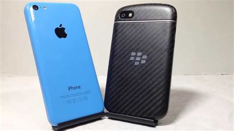 Apple Iphone 5c Vs Blackberry Q10 Which Is Faster Better Benchmark Atandt