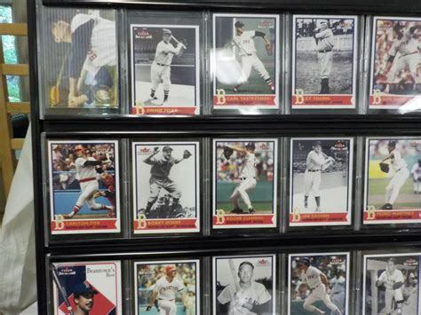 Sports card wall display holders are similar to cardholders in a book but on a whole different level. Sold Price: Baseball Cards Wall Display with 21 Boston Cards - Invalid date EDT