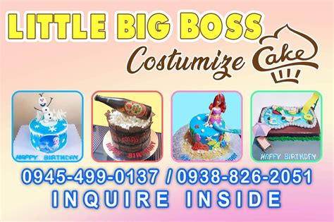 Little Big Boss Cakes Quezon City