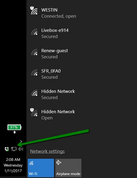 One of the main advantages with connecting two windows 10 laptops or computers is that it provides a medium to share files when you don't have access to a wireless network. Connected via WiFi but only ethernet network icon shows in ...