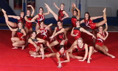 Women S Ncaa Team Photos Nebraska Female Gymnast Team Photos Gymnastics