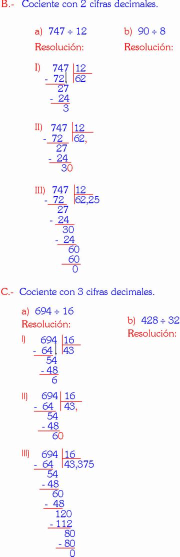 Exactas Ejemplos De Divisiones De Tres Cifras Resueltas Nuevo Ejemplo