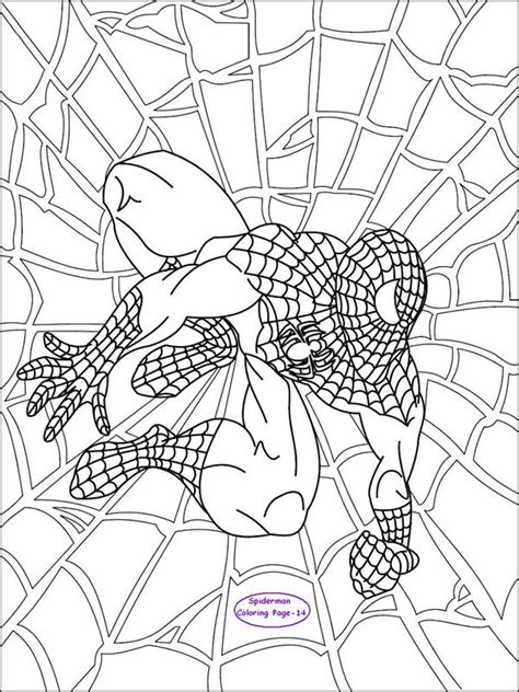 Spiderman Coloring Pages Pdf At Getcoloringscom Free Printable 30 Spiderman Colouring Pages