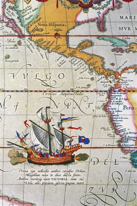 Ferdinand Magellan Route Map El Nino And Magellan S Round The World